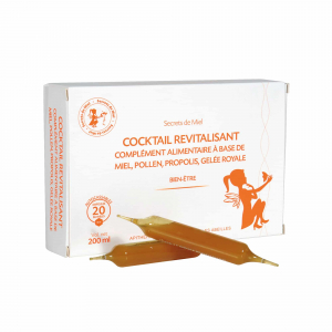 Cocktail revitalisant - Boost - Plantes - Forme - Produit naturel - Secrets de Miel