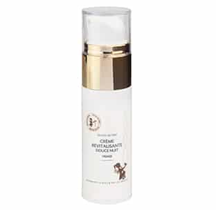 Soins de nuit - crème revitalisante - crème de nuit - soins naturels - cosmétiques - Secrets de Miel - apithérapie