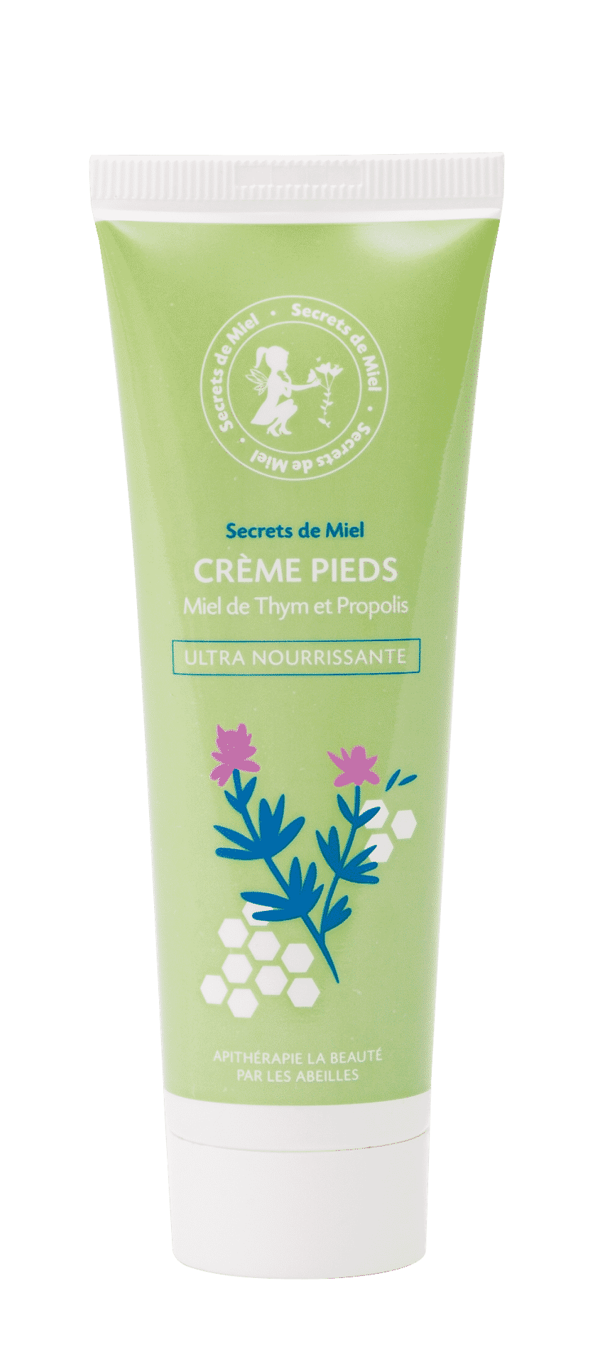Crème Nourrissante pour les Pieds - Pieds - Répare la peau - Peaux sèches - Peaux sensibles - Nourrit la peau - Produit Naturel - Secrets de Miel