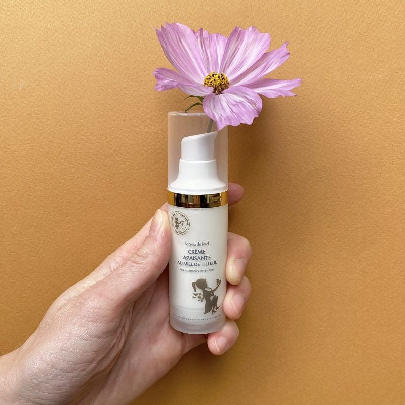 Crème Apaisante - Miel de Tilleul - Miel - Nourrit la peau - Pour les peaux sèches - Produit naturel - Secrets de Miel