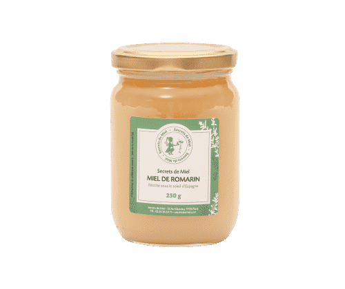 miel de romarin - Secrets de Miel - onctueux - miel crémeux