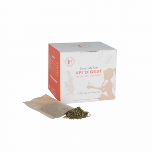 Infusion Api'Digest - Meilleure digestion - Plantes - Produit naturel - Secrets de Miel