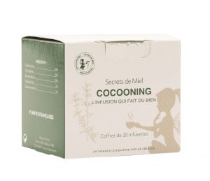 Infusion cocooning - produit anturel - bon pour le corps - secrets de miel