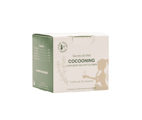 Infusion cocooning - produit anturel - bon pour le corps - secrets de miel