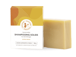 Shampooing solide - bon pour les cheveux - produit naturel - secrets de miel