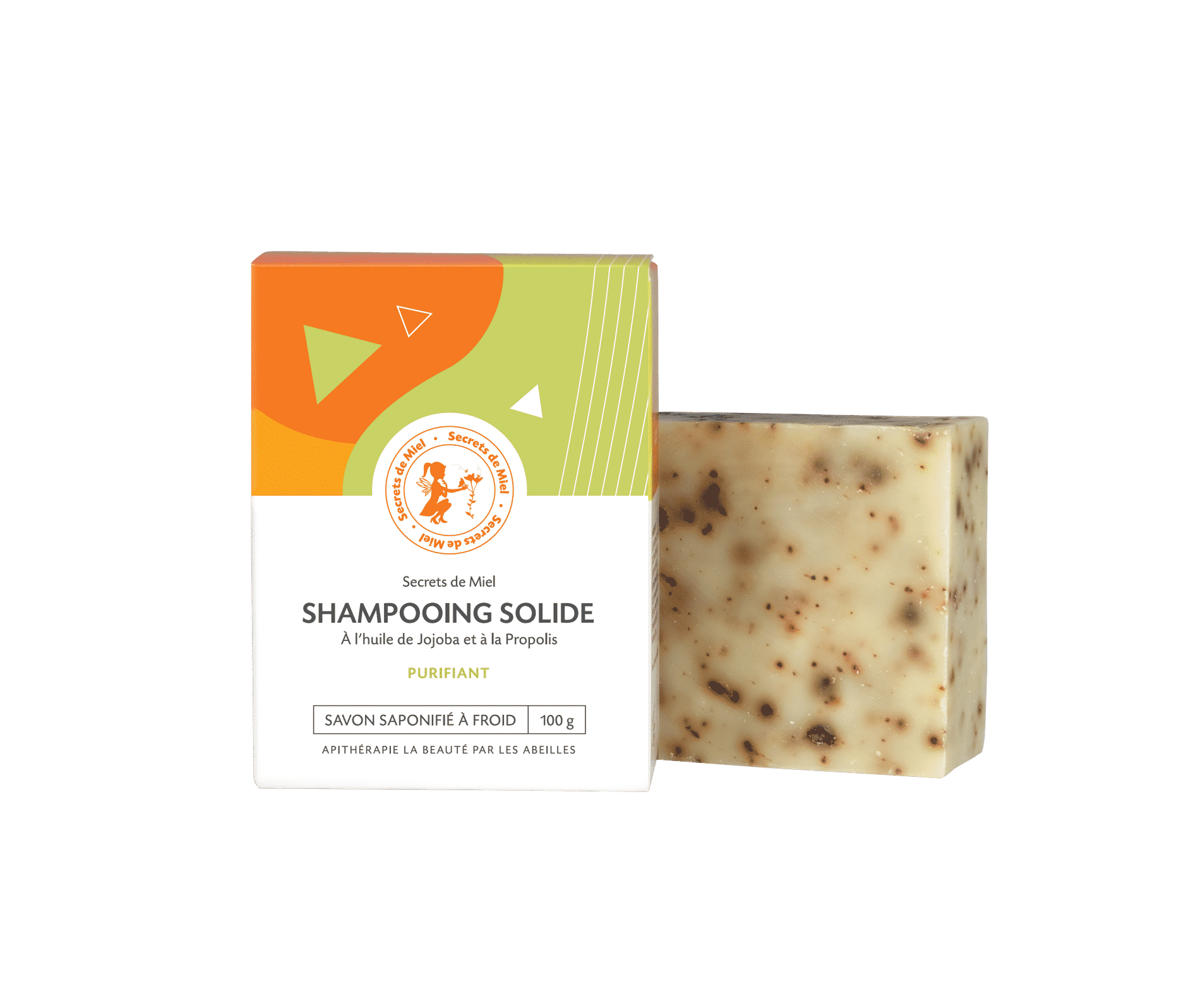 Shampooing naturel - solide - purifiant - Secrets de Miel