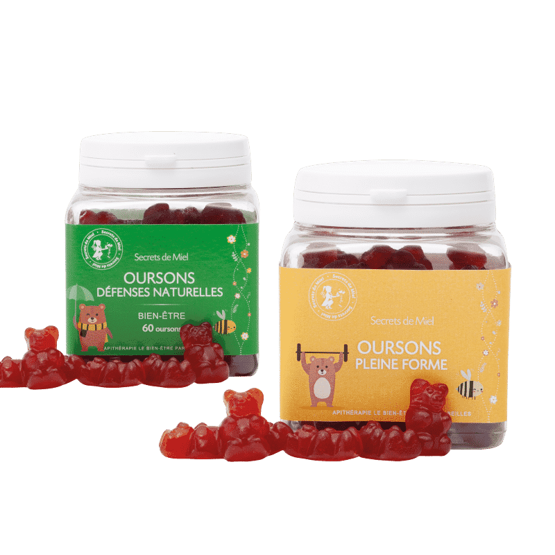 défenses naturelles des enfants - gommes - produits naturels - Secrets de Miel