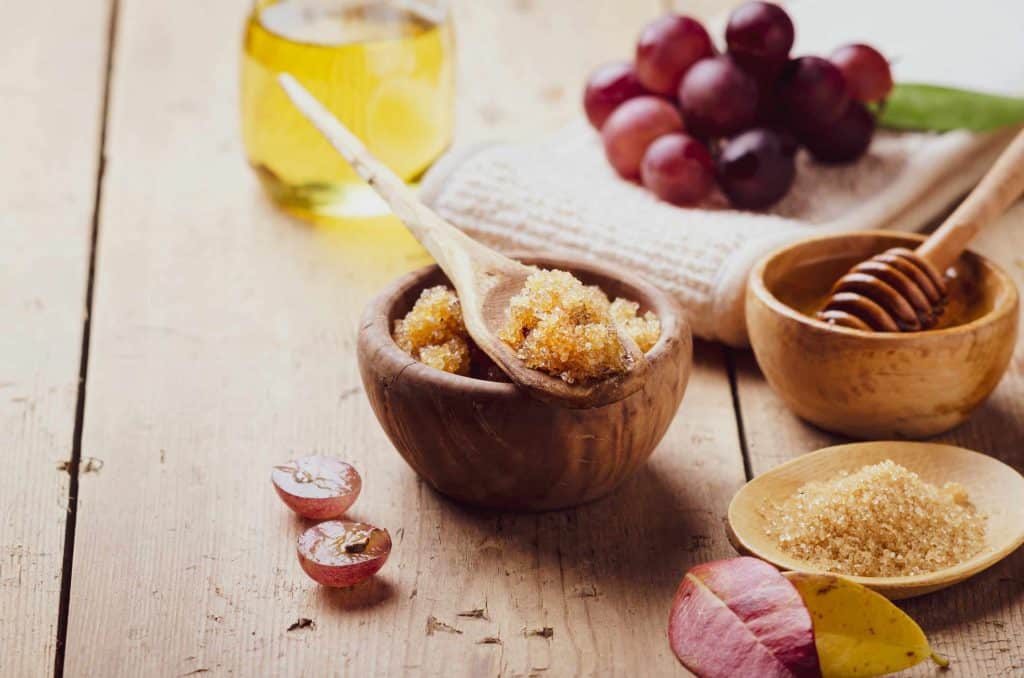 Gommage Corps Maison Sucre Miel Huile | Ventana Blog