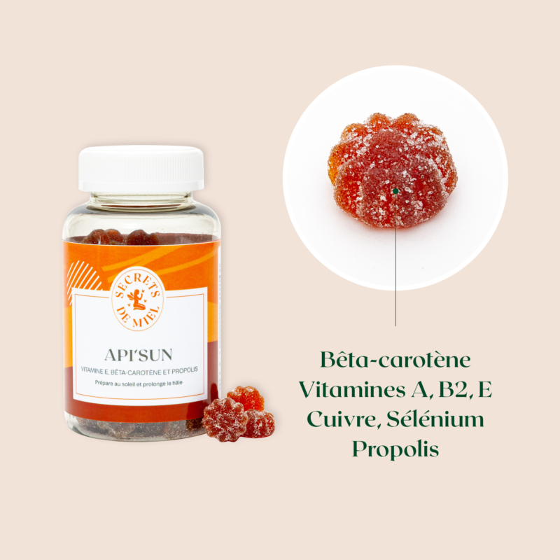 Gummies soleil & bronzage naturel