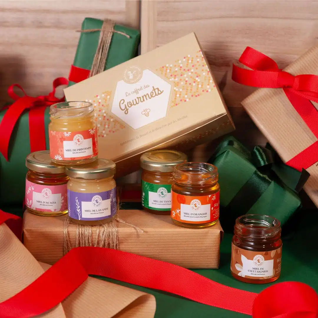 Offrir du miel : Les coffrets cadeaux