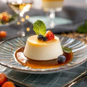 panna cotta miel