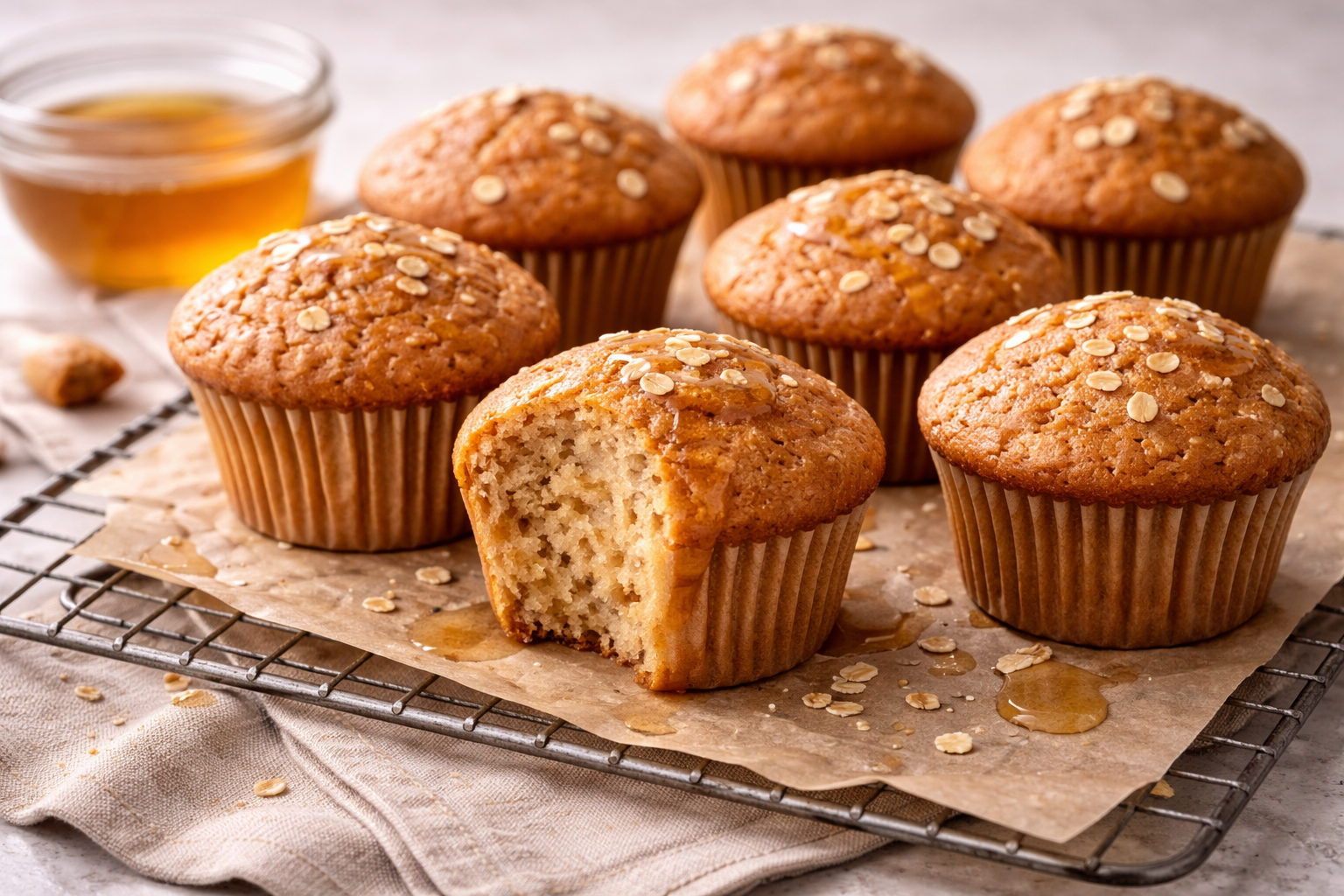 Muffin au miel
