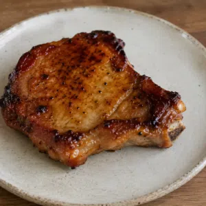 Nos recettes 22 cote de porc